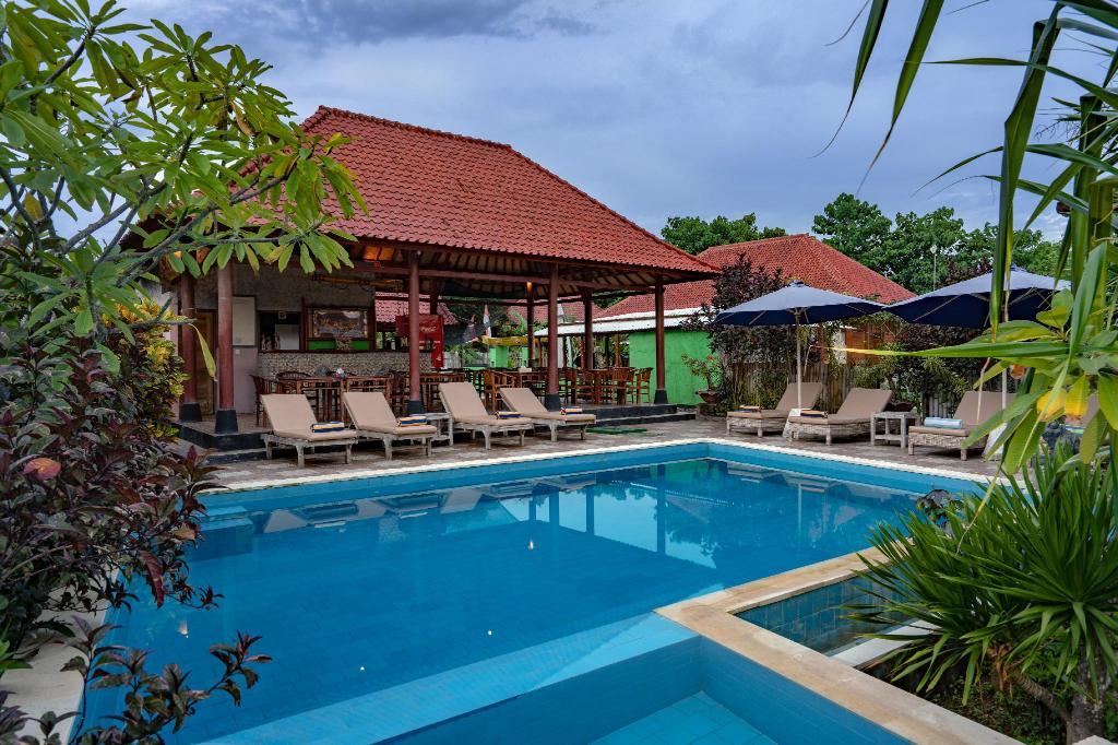 G LUna Huts by WizZeLa Nusa Lembongan Exterior foto