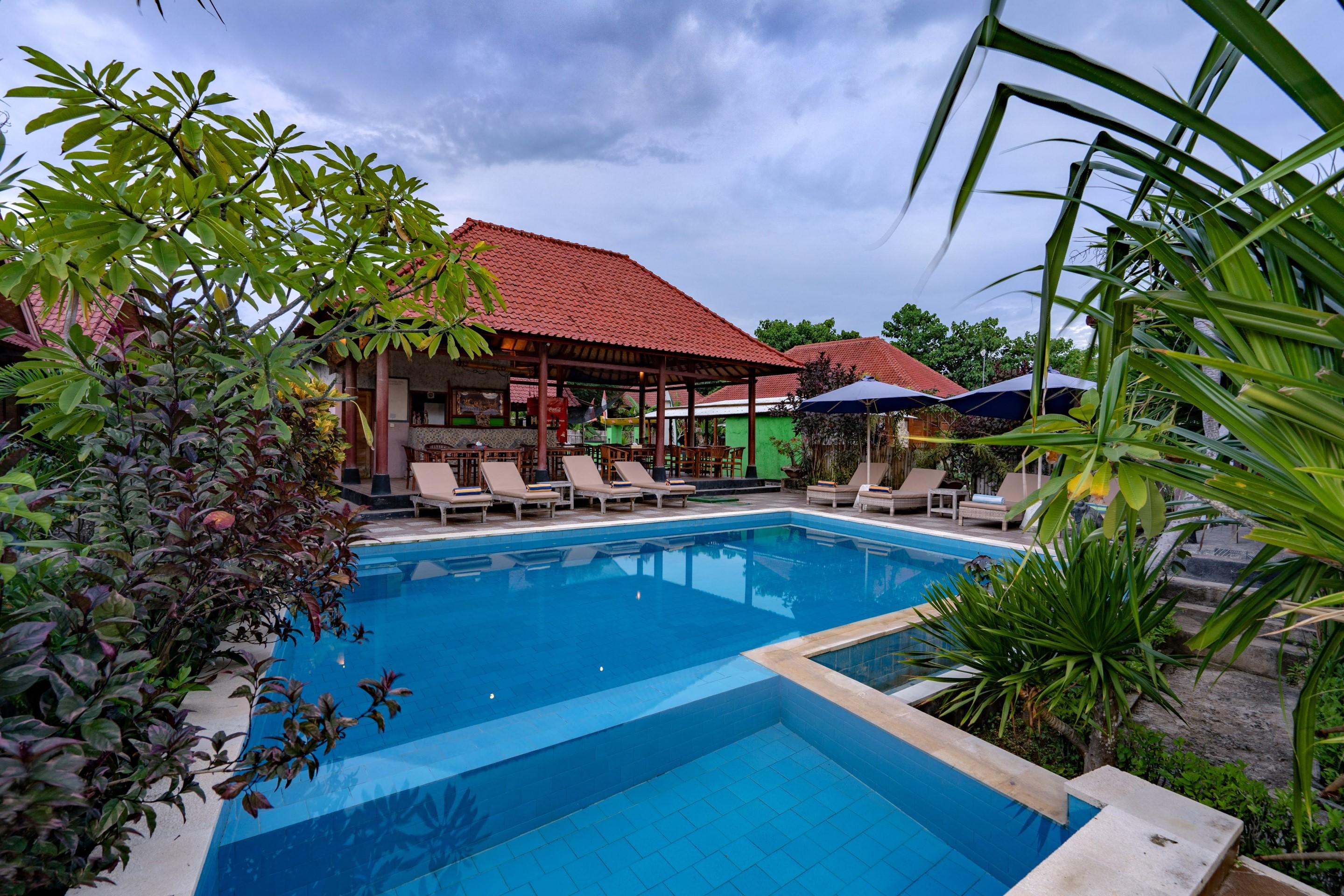 G LUna Huts by WizZeLa Nusa Lembongan Exterior foto