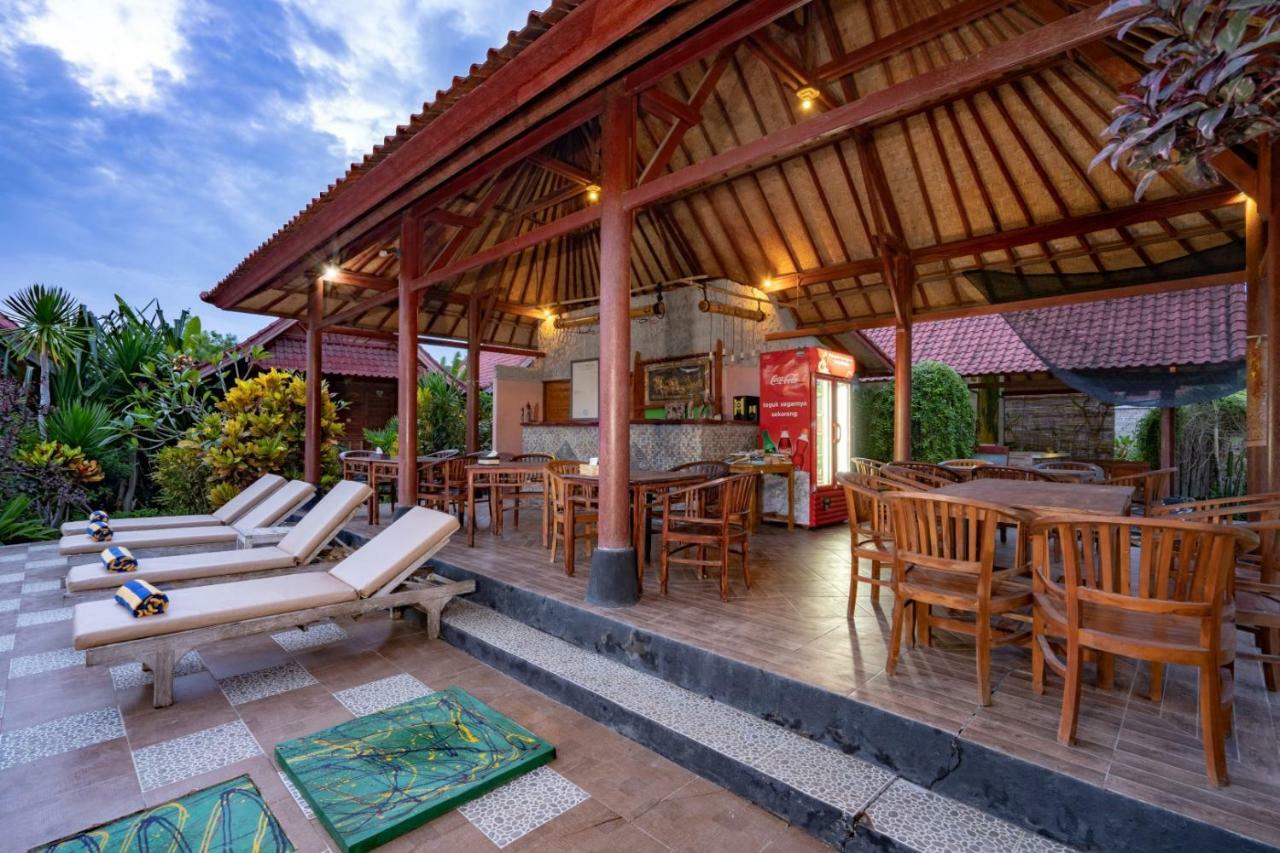 G LUna Huts by WizZeLa Nusa Lembongan Exterior foto
