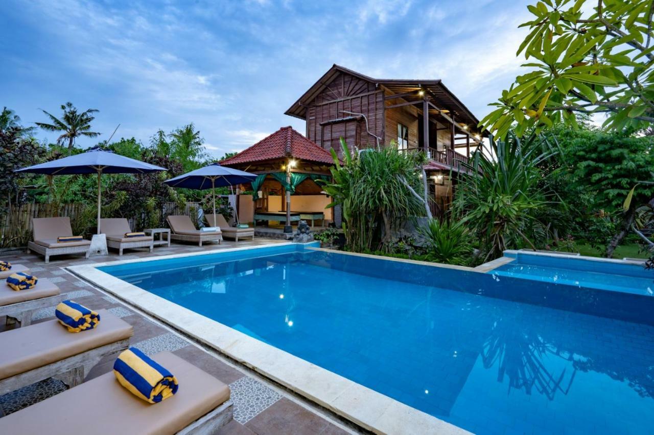 G LUna Huts by WizZeLa Nusa Lembongan Exterior foto