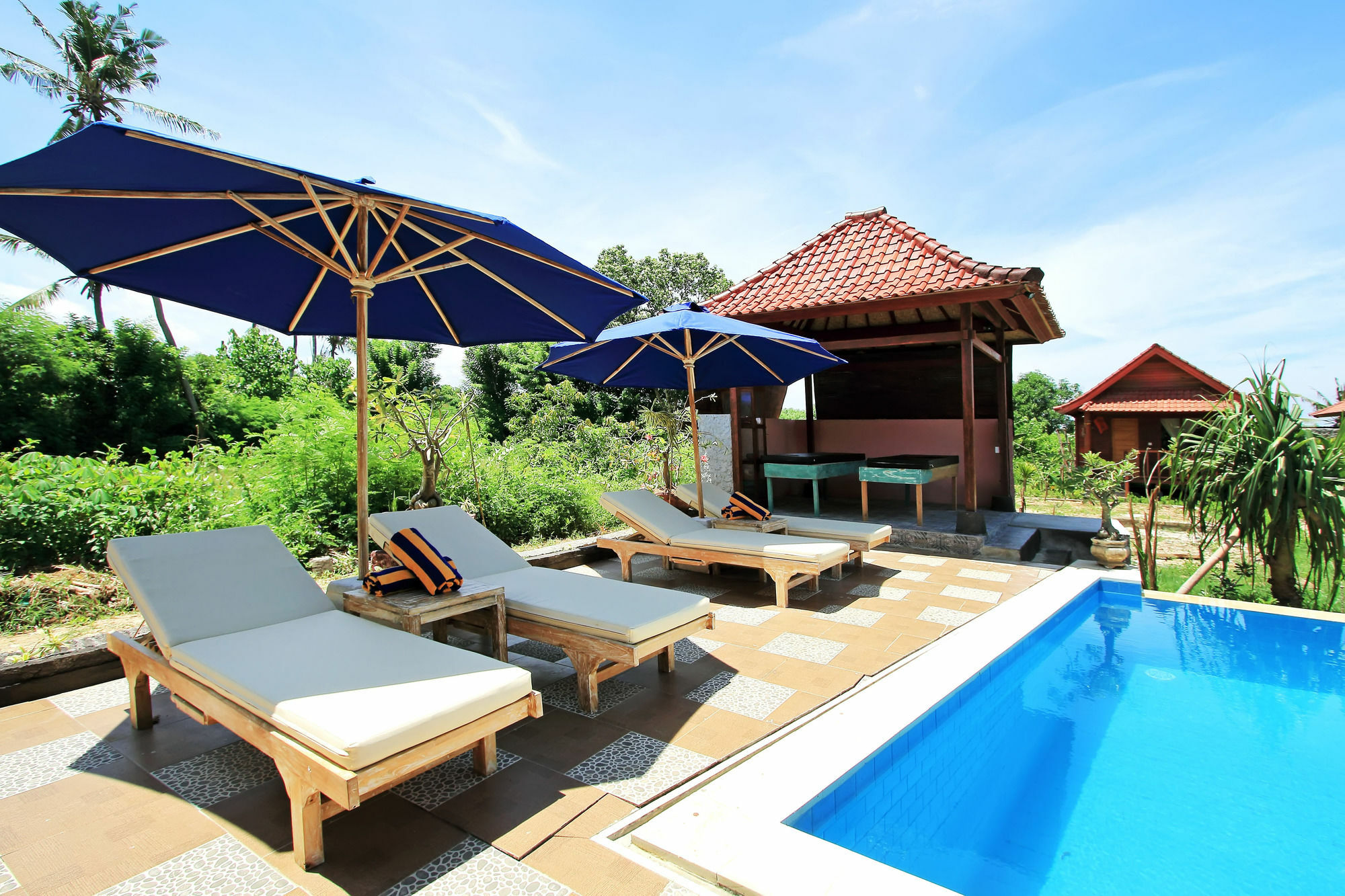 G LUna Huts by WizZeLa Nusa Lembongan Exterior foto